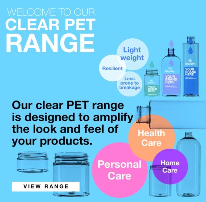 Clear PET Packaging: Amplify The Look and Feel of Your Products